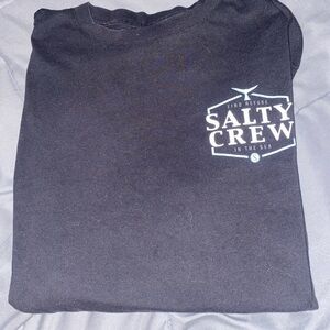 Salty Crew Black Longsleeve T-Shirt